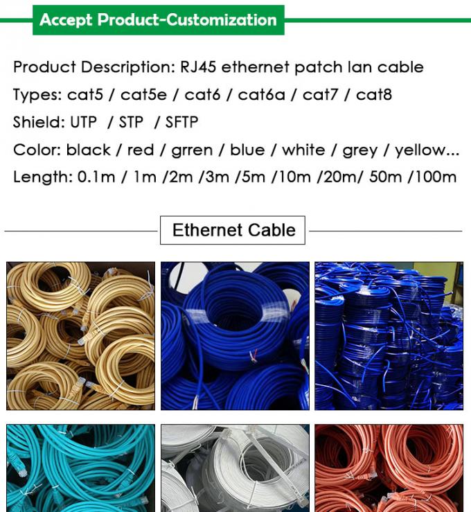 멀티 컬러 1m 5m 10m UTP FTP STP SFTP 쉴드 Cat5 Cat5e Cat6 Ca6a Cat7 RJ45 네트워크 이더넷 LAN 패치 케이블 0
