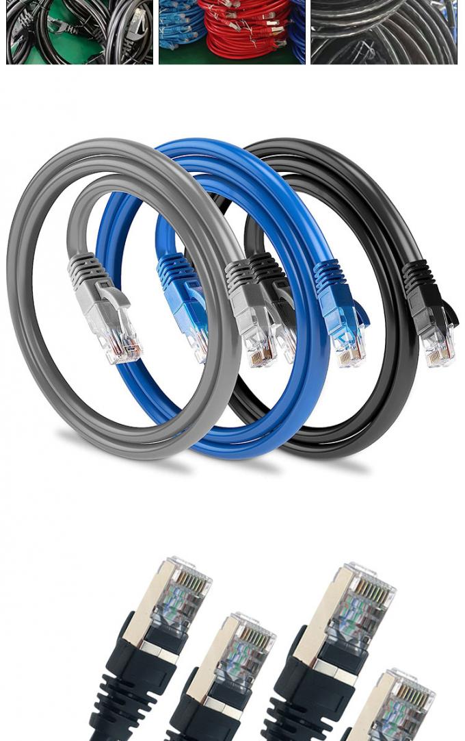 멀티 컬러 1m 5m 10m UTP FTP STP SFTP 쉴드 Cat5 Cat5e Cat6 Ca6a Cat7 RJ45 네트워크 이더넷 LAN 패치 케이블 2