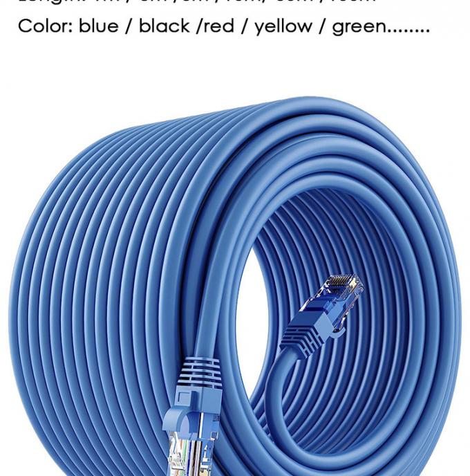 OEM 고품질 순수 쿠퍼 쉴드 FTP UTP STP SFTP Cat5 Cat5e Cat6 Cat6a Cat7 Cat8 RJ45 이더넷 패치 랜 네트워크 케이블 1