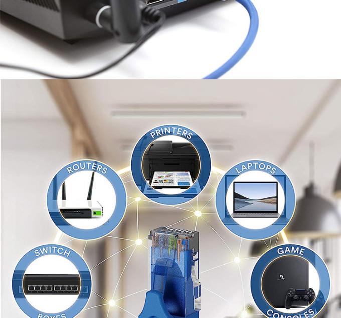 OEM 고품질 순수 쿠퍼 쉴드 FTP UTP STP SFTP Cat5 Cat5e Cat6 Cat6a Cat7 Cat8 RJ45 이더넷 패치 랜 네트워크 케이블 6