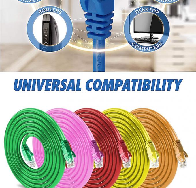OEM 고품질 순수 쿠퍼 쉴드 FTP UTP STP SFTP Cat5 Cat5e Cat6 Cat6a Cat7 Cat8 RJ45 이더넷 패치 랜 네트워크 케이블 7