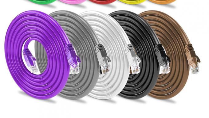 OEM 고품질 순수 쿠퍼 쉴드 FTP UTP STP SFTP Cat5 Cat5e Cat6 Cat6a Cat7 Cat8 RJ45 이더넷 패치 랜 네트워크 케이블 8