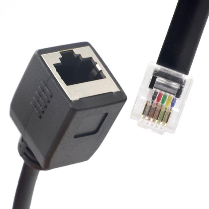 사용자 정의 남성에서 여성 소켓 Cat5 Cat5e Cat6 Cat7 8P8C RJ45 8p8c 이더넷 네트워크 확장 케이블 0