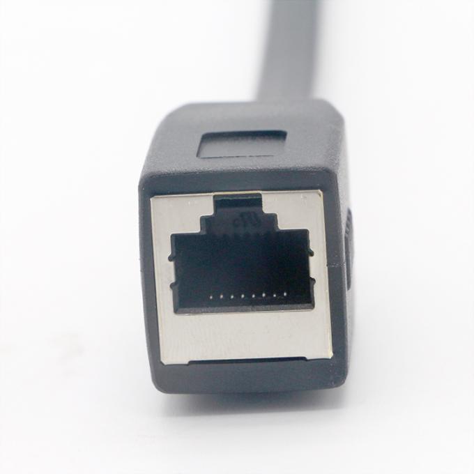 사용자 정의 남성에서 여성 소켓 Cat5 Cat5e Cat6 Cat7 8P8C RJ45 8p8c 이더넷 네트워크 확장 케이블 1