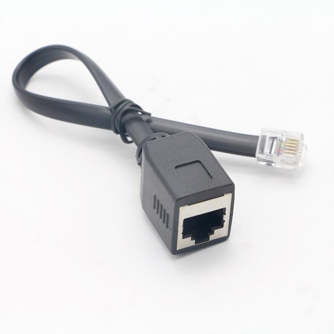 사용자 정의 남성에서 여성 소켓 Cat5 Cat5e Cat6 Cat7 8P8C RJ45 8p8c 이더넷 네트워크 확장 케이블 4