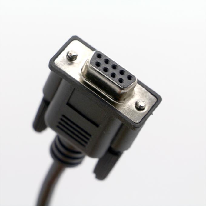 DB9 여성 RS232 시리즈로 RJ45 여성 소켓 케이블 2