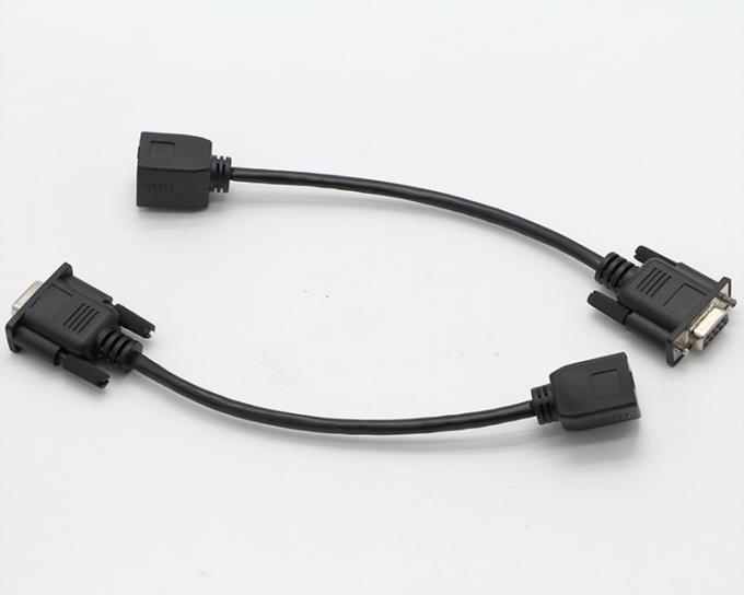 DB9 여성 RS232 시리즈로 RJ45 여성 소켓 케이블 5