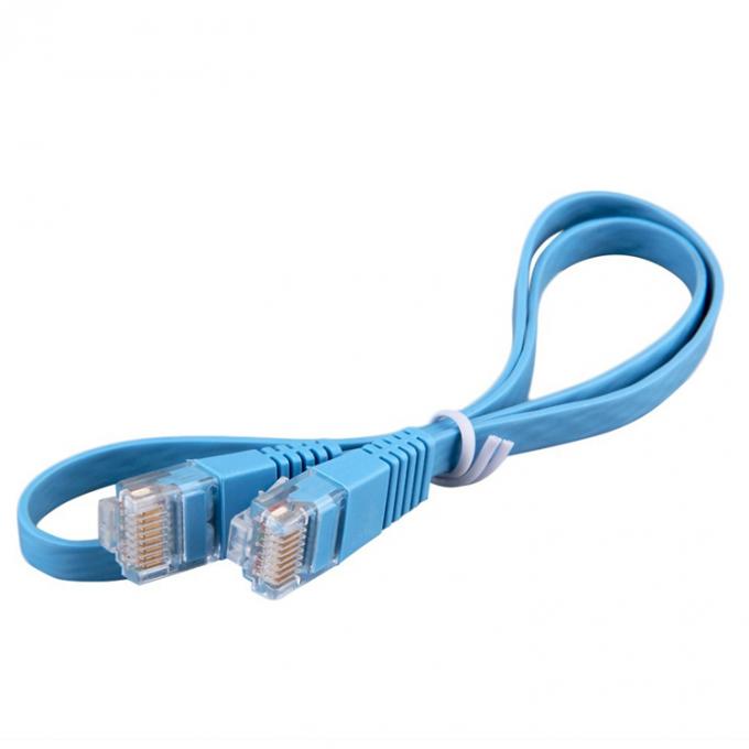 UTP STP 산업용 Cat5 Cat5e Cat6 Cat7 Cat8 평면 RJ45 패치 코드 네트워크 LAN 이더넷 확장 케이블 3