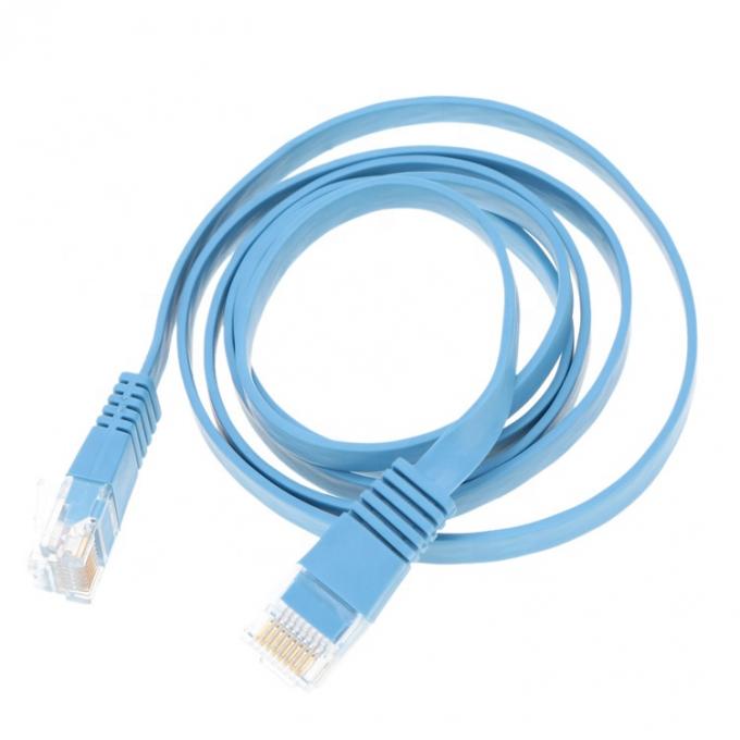 UTP STP 산업용 Cat5 Cat5e Cat6 Cat7 Cat8 평면 RJ45 패치 코드 네트워크 LAN 이더넷 확장 케이블 2
