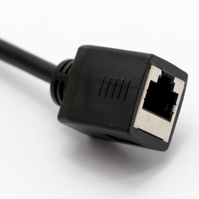커스터마이징 1M 2M 8P8C RJ45 여성 RJ45 여성 소켓 랜 네트워크 이더넷 케이블 1