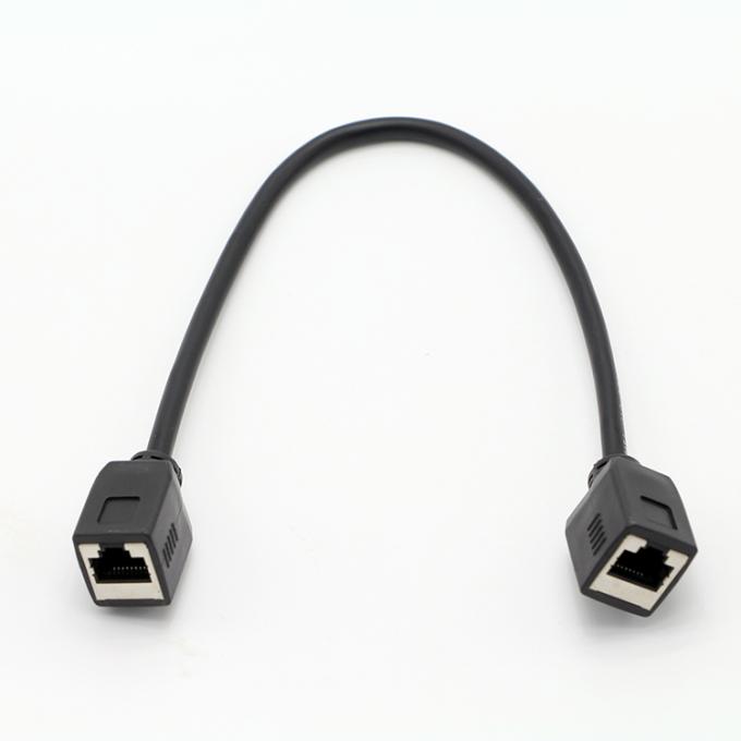 커스터마이징 1M 2M 8P8C RJ45 여성 RJ45 여성 소켓 랜 네트워크 이더넷 케이블 4