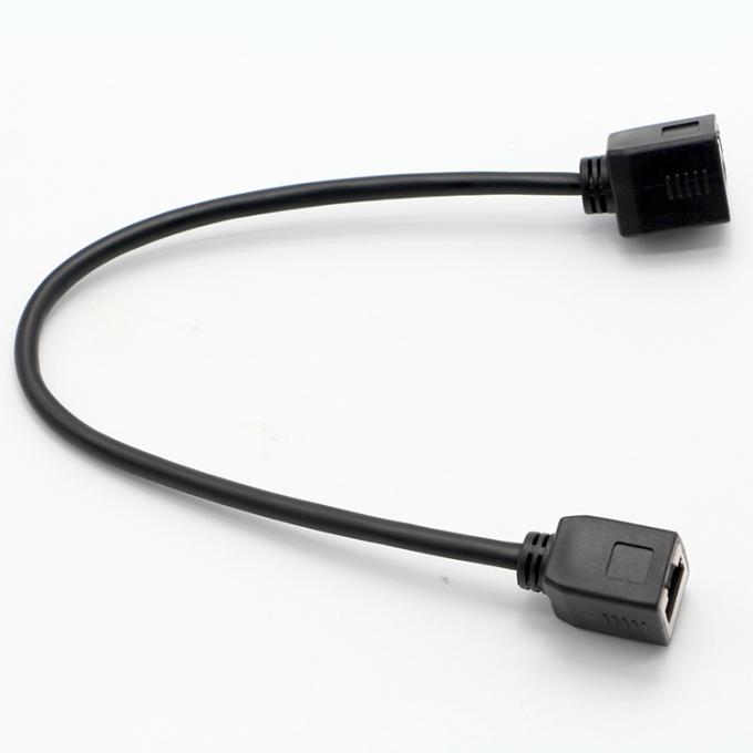 커스터마이징 1M 2M 8P8C RJ45 여성 RJ45 여성 소켓 랜 네트워크 이더넷 케이블 5