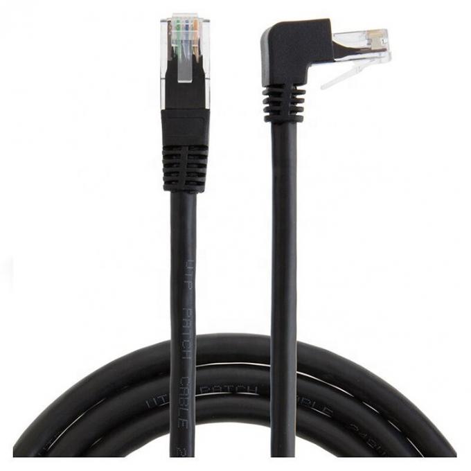UTP STP 90도 오른쪽 왼쪽 각 Cat5 Cat5e Cat6 Cat7 RJ45 확장 이더넷 LAN 네트워크 케이블 0