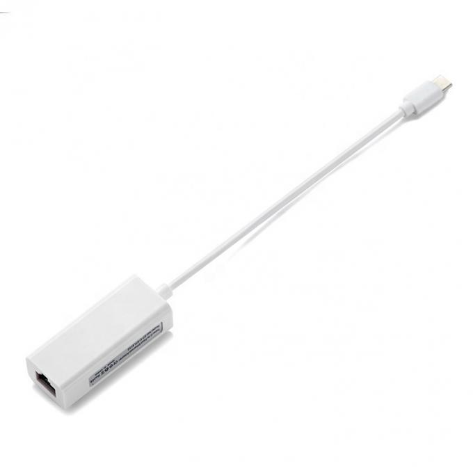 플러그 앤 플레이 100Mbps 기가비트 USB 타입 C에서 RJ45 이더넷 랜 네트워크 어댑터 노트북 컴퓨터 4