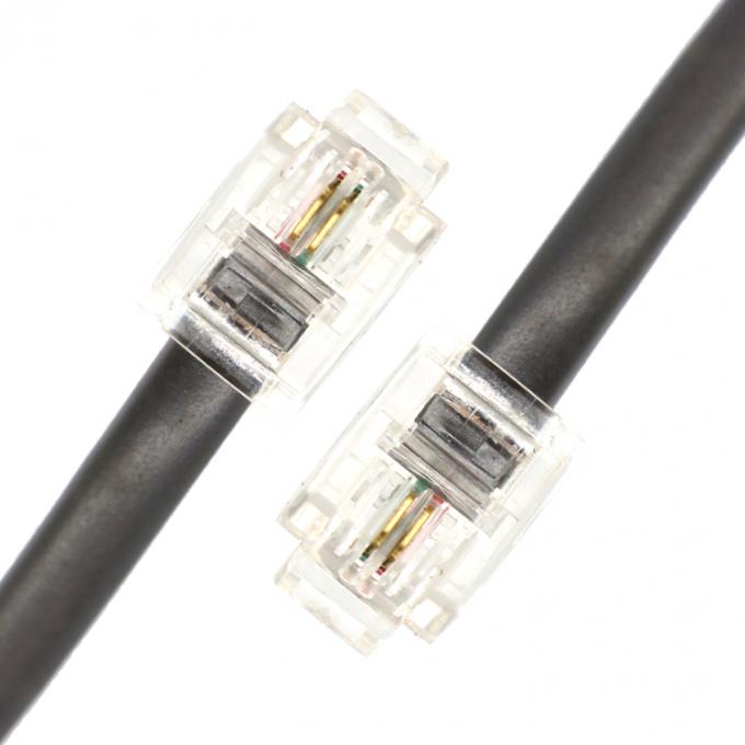 RJ11에서 RJ11 6P2C 인터컴 ADSI 전화 케이블 0