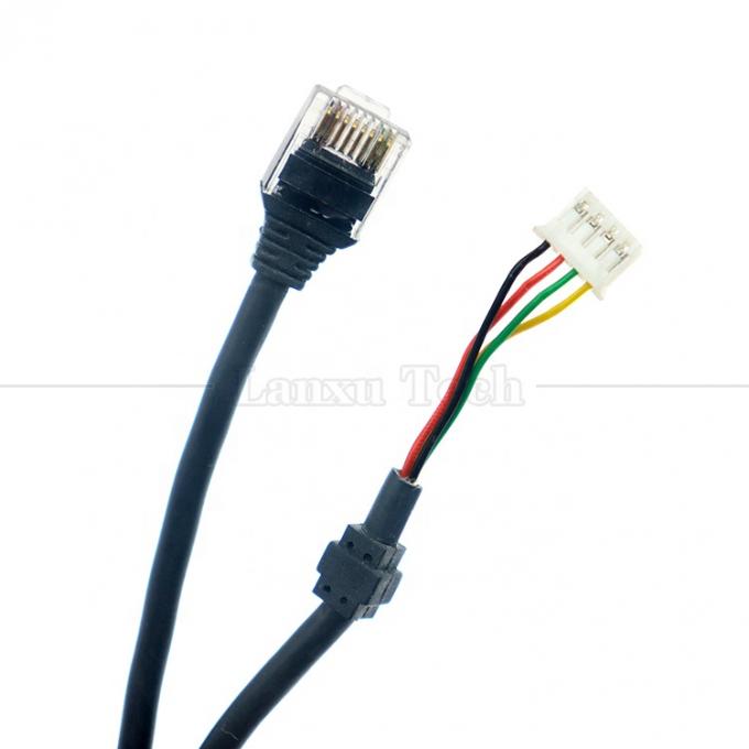 커스터마이즈된 이더넷 네트워크 RJ45 남성 여성으로 JST 모렉스 PH XH ZH SH 1.0 1.25 2.0mm 피치 와이어 해운스 케이블 1