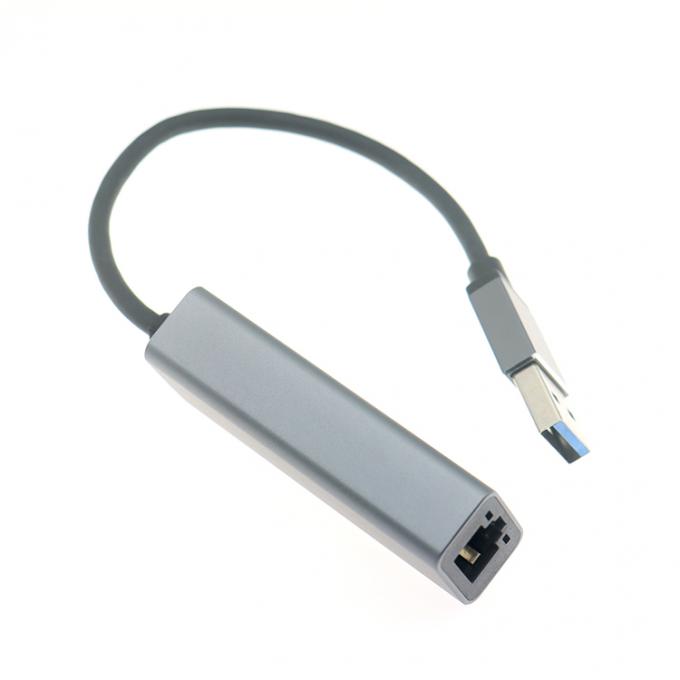 슈퍼 스피드 1000Mbps 금속 셸 USB 3.0에서 기가비트 RJ45 이더넷 어댑터 3