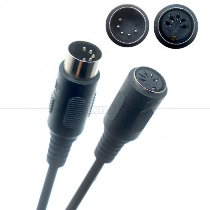 고품질 1M 3M 5M 오디오 키보드 기타용 남성에서 여성 MIDI 5 PIN DIN 확장 케이블 2