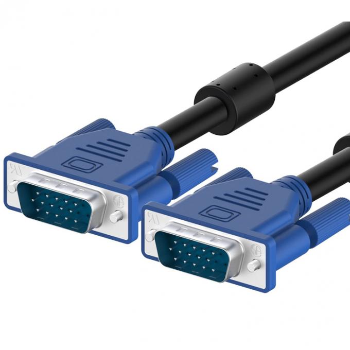 1M 1.5M 2M 3M 5M 1080P 남성에서 남성 HD DB 15 PIN PC 컴퓨터용 VGA에서 VGA 모니터 케이블 0