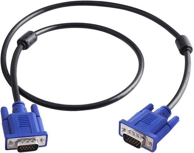 1M 1.5M 2M 3M 5M 1080P 남성에서 남성 HD DB 15 PIN PC 컴퓨터용 VGA에서 VGA 모니터 케이블 3