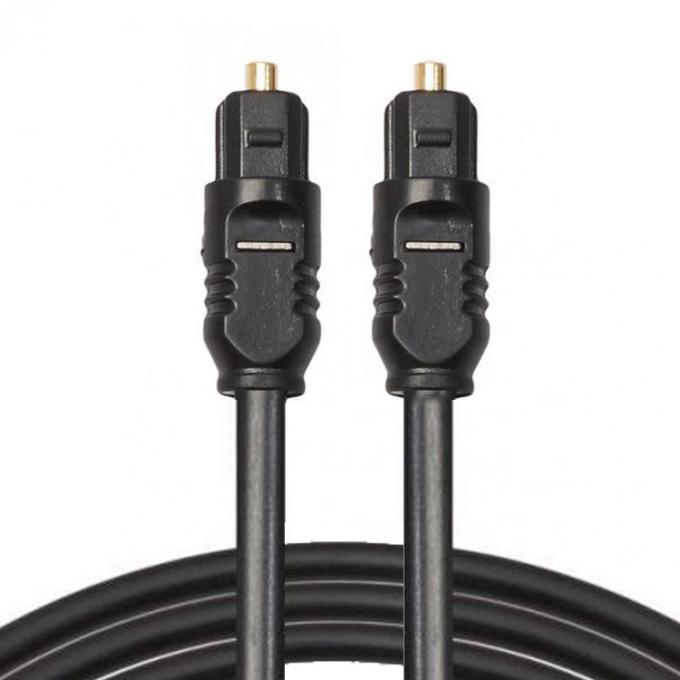 고품질 얇은 1M 2M 3M 5M 광섬유 Toslink Spdif 금 광 디지털 오디오 케이블 1