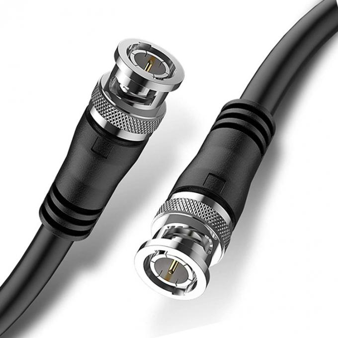 SDI HD 어셈블리 보안 CCTV 카메라 동축 비디오 전원 BNC 잭 남성 커넥터 BNC 확장 케이블 0
