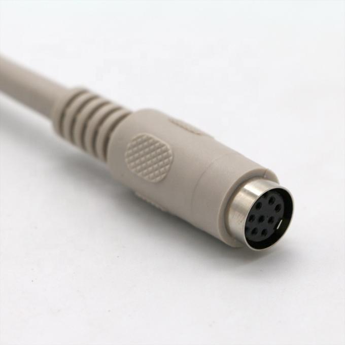 0.2M 0.5M 1M 2M 3M 5M 8 PIN 미니 딘 여성에서 RJ45 확장 케이블 1