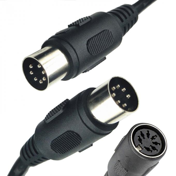 OEM 공장 S 비디오 오디오 쉴드 남성에서 남성 여성 3 4 5 6 7 8 9 10 13 PIN MIDI DIN 확장 케이블 1