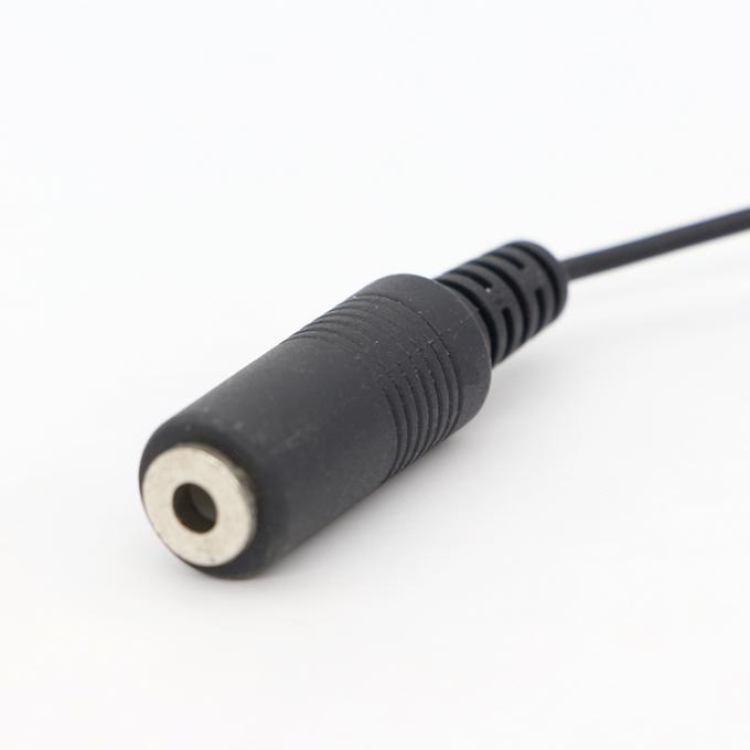 커스텀 3.5mm 잭 1 남자 2 여자 Y 스플리터 헤드폰 잭 마이크 PC 오디오 TRS 스플리터 케이블 3