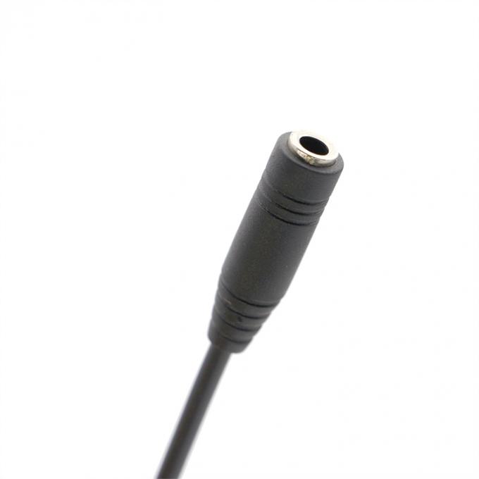 OEM RJ9 RJ10 여자 3.5mm CTIA 플러그 오디오 잭 헤드셋 어댑터 케이블 4