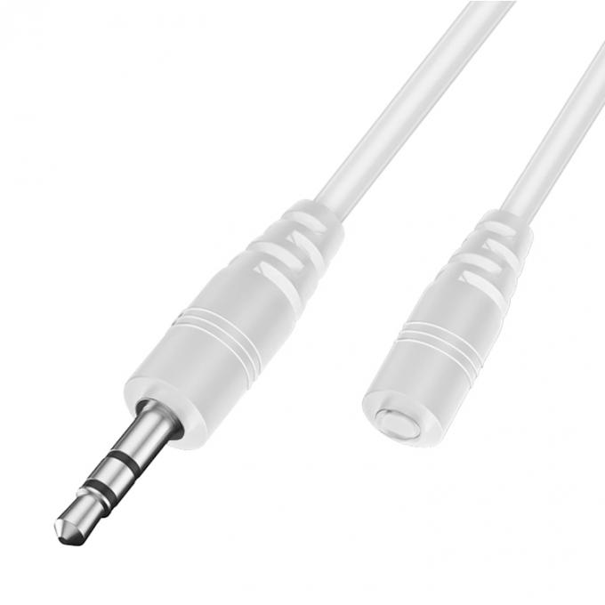 커스텀 1M 2M 남성에서 여성 3.5mm Aux 오디오 잭 확장 케이블 4