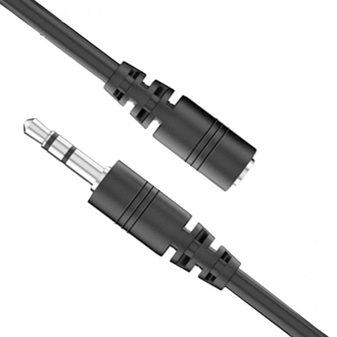 커스텀 1M 2M 남성에서 여성 3.5mm Aux 오디오 잭 확장 케이블 3