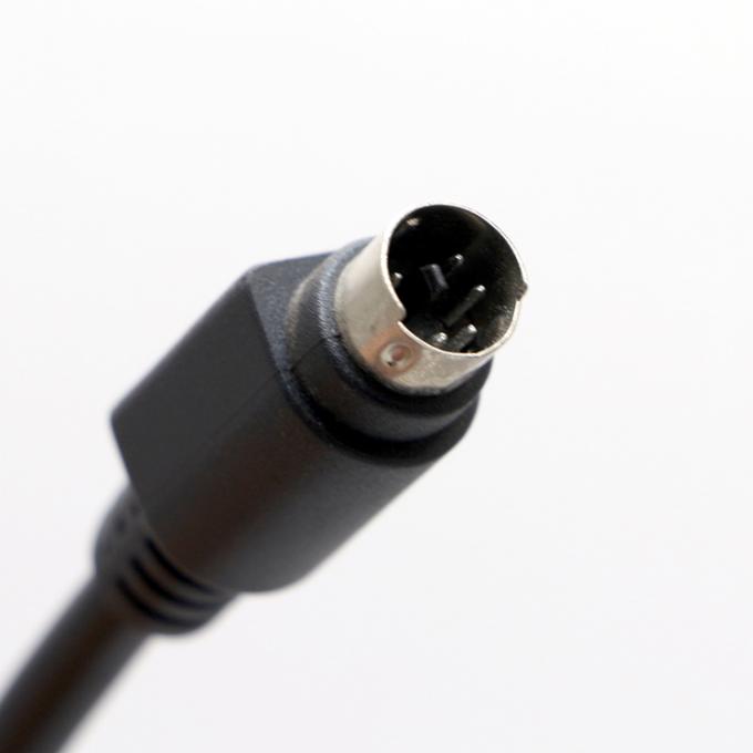 맞춤형 남성에서 남성 6 PIN 미니 DIN 플러그 비디오 오디오 MIDI 확장 케이블 PS2 키보드 1