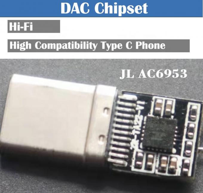 삼성 픽셀 구글 폰용 3.5mm 오디오 케이블 어댑터로 높은 호환성 DAC USB 타입 C 1