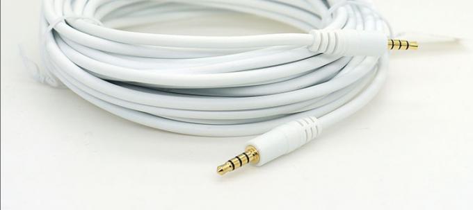 3.5mm 남성에서 남성 여성 스테레오 AUX 3 폴 TRS 4 폴 TRRS 모노 잭 마이크 패치 오디오 확장 케이블 6