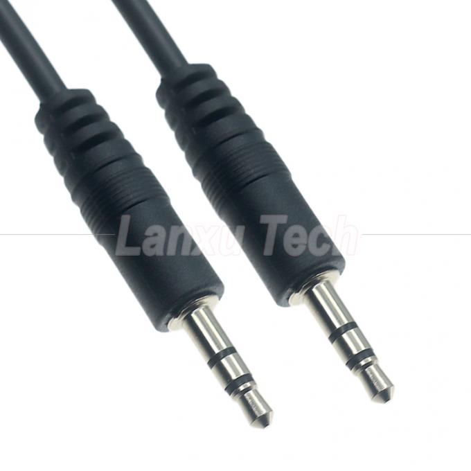 OEM 커스터마이징 1M 2M 3M 5M 10M 3 폴 TRS 남성에서 남성 3.5mm Aux 스테레오 잭 오디오 확장 케이블 4