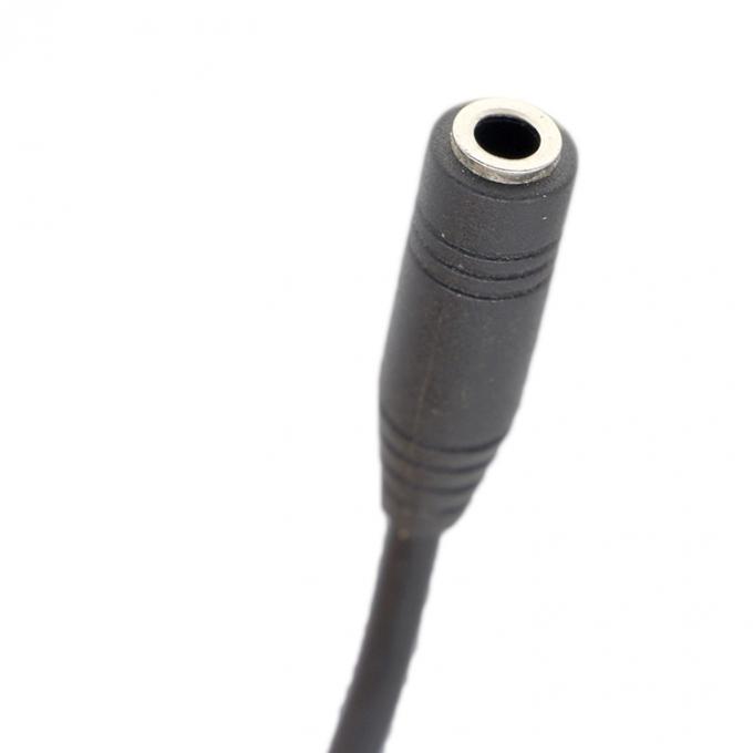 짧은 20cm 3.5mm 4 폴 TRRS 남성에서 3.5mm TRRS 여성 스테레오 Aux 오디오 확장 케이블 2