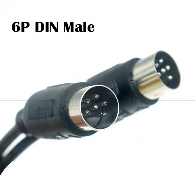 고품질 쉴드 남성에서 남성 MIDI 6 PIN DIN 오디오 키보드 마이크 기타용 시리즈 확장 케이블 2