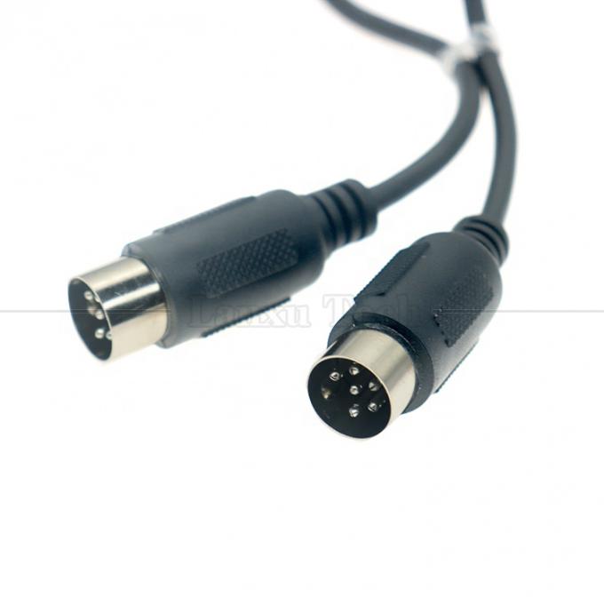 고품질 쉴드 남성에서 남성 MIDI 6 PIN DIN 오디오 키보드 마이크 기타용 시리즈 확장 케이블 3
