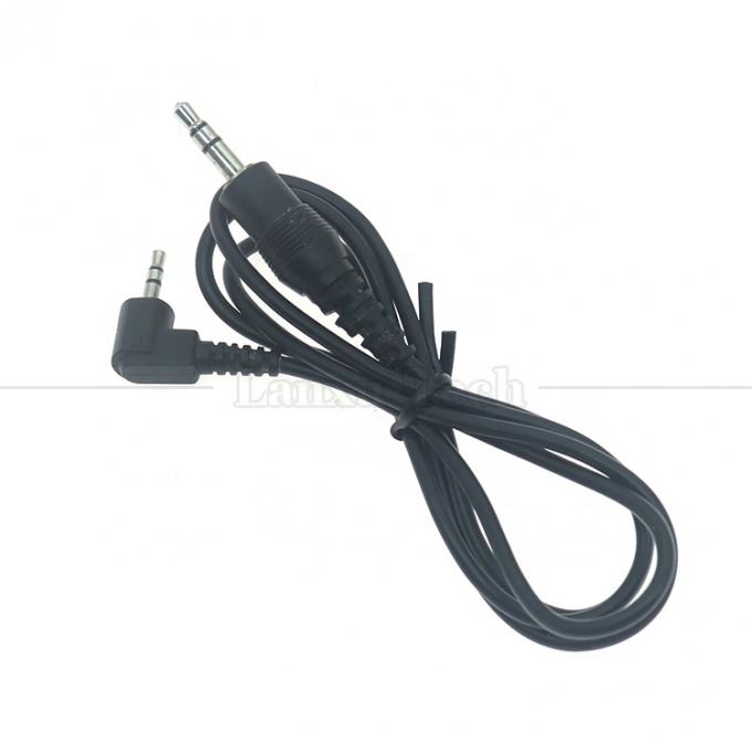 커스터마이징 2.5mm 남성에서 90도 오른쪽 각 3.5mm 남성 스테레오 잭 Aux 오디오 변환기 어댑터 케이블 3