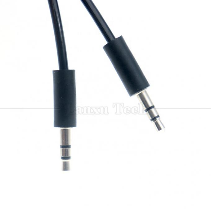 스프링 코일 남성에서 남성 3.5mm 잭 Aux 스테레오 오디오 확장 케이블 3
