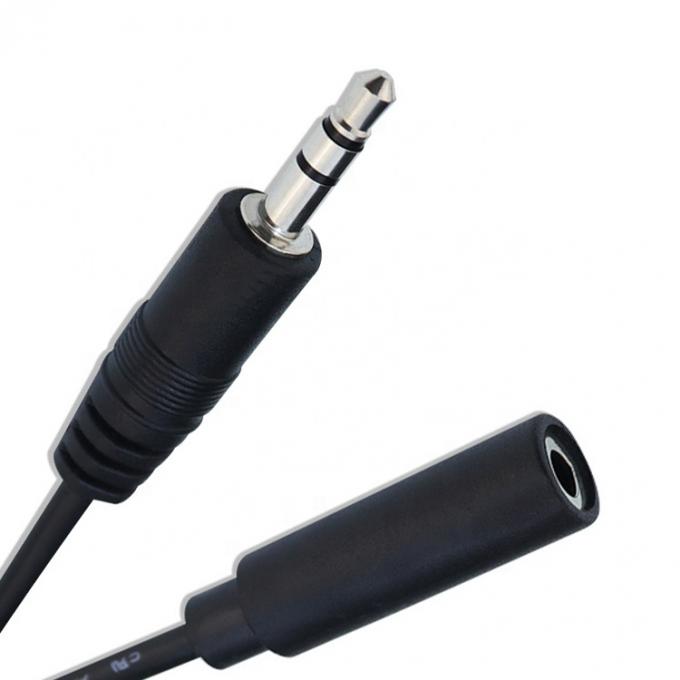 1m 3m 5m 3 Pole Trs 남성에서 여성 3.5mm 오디오 잭 케이블 3