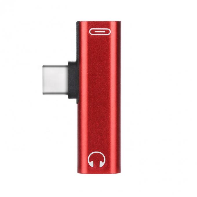 2 in 1 USB 타입 C에서 3.5mm 잭 PD 충전 헤드폰 오디오 어댑터 4