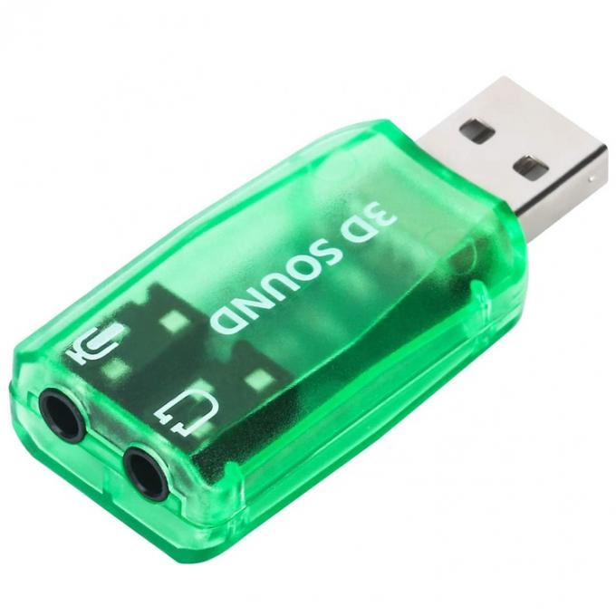 플러그 앤 플레이 5.1 외부 3D 마이크 스테레오 스튜디오 오디오 USB 인터페이스 사운드 카드 어댑터 3.5mm 헤드폰 3