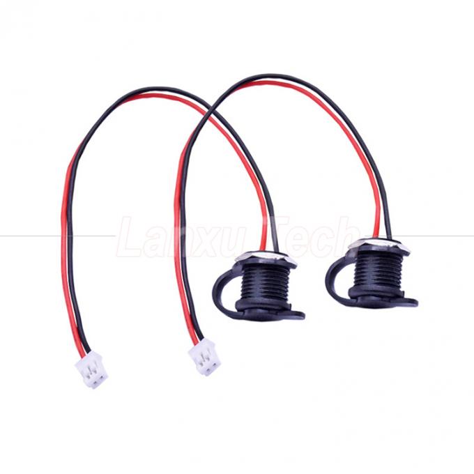 방수 캡 USB 타입 C 여성 소켓 잭 2 핀 PH 2.0 XH 2.54 SH1.0 VH ZH MX 커넥터 케이블 2