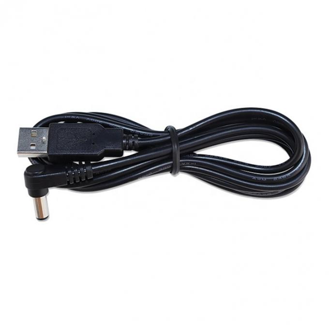 사용자 정의 USB 남성 오른쪽 각 5.5 X 2.1mm 2.5 3.5 1.35 커넥터 남성 DC 케이블 7