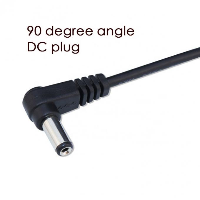 사용자 정의 USB 남성 오른쪽 각 5.5 X 2.1mm 2.5 3.5 1.35 커넥터 남성 DC 케이블 4