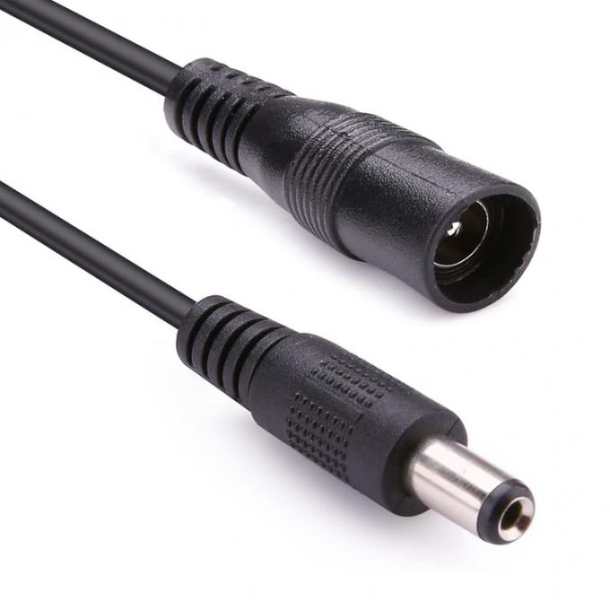 1에서 8 가지 방법 1 여자에서 8 남자 5.5x2.1mm DC 전원 공급 스플리터 케이블 CCTV 카메라 LED 스트립 4