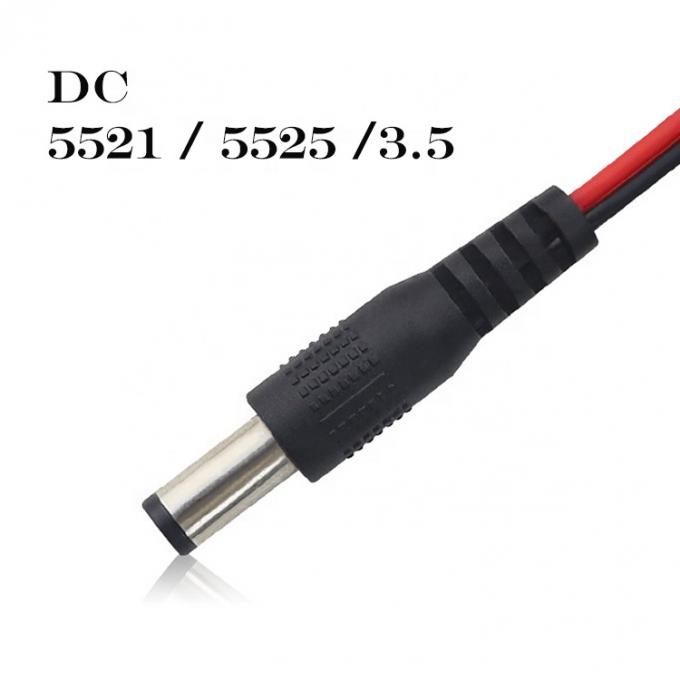 사용자 지정 5521 5525 3.5 커넥터 DC 남성 열기 맨 와이어 끝 케이블 2