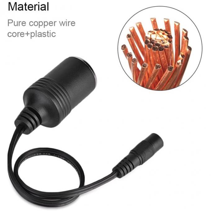 120W 12V 10A 여성 자동차 담배 소켓 DC 5.5mm x 2.1mm 전원 어댑터 케이블 3
